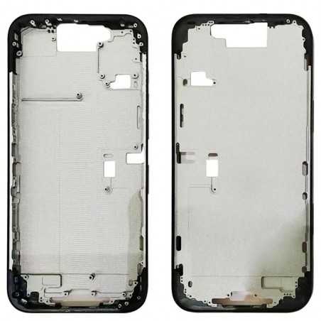 Middle Frame Telaio con Carrello Sim e Tasti Laterali per Apple iPhone 16 Pro Max | Nero