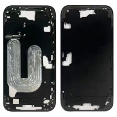 Middle Frame with SIM Tray and Side Buttons for iPhone 16 Plus | Black