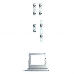 Middle Frame Telaio con Carrello Sim e Tasti Laterali per Apple iPhone 16 P