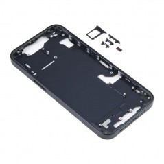 Middle Frame with SIM Tray and Side Buttons for iPhone 14 | Black