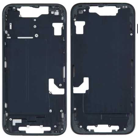Middle Frame Telaio con Carrello Sim e Tasti Laterali per Apple iPhone 14 | Nero 