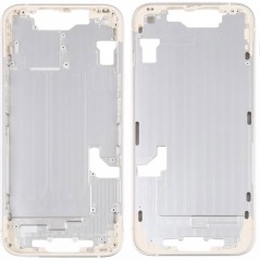 Middle Frame Telaio con Carrello Sim e Tasti Laterali per Apple iPhone 14 | Bianco