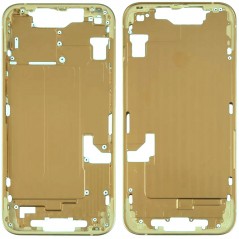Middle Frame Telaio con Carrello Sim e Tasti Laterali per Apple iPhone 14 | Giallo