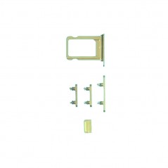 Middle Frame with SIM Tray and Side Buttons for iPhone 14 | Yellow