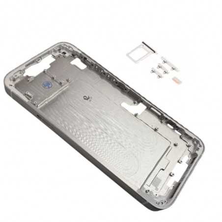 Middle Frame with SIM Tray and Side Buttons for iPhone 14 Plus | White