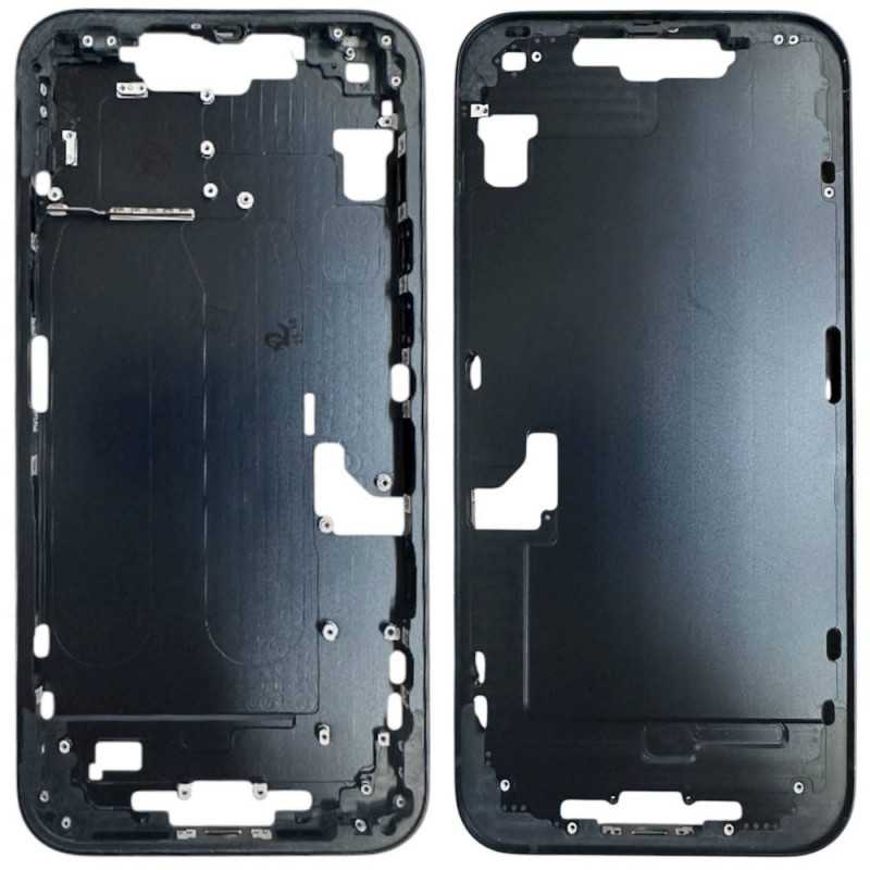 Middle Frame iPhone 14 Plus with SIM Tray and Side Buttons for Apple | Black