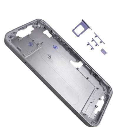 Middle Frame iPhone 14 Plus Telaio con Carrello Sim e Tasti Laterali per Ap