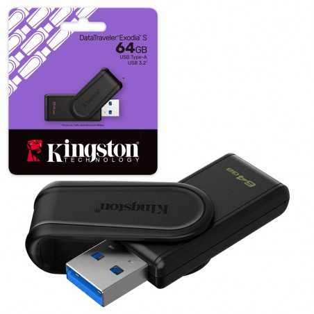 Kingston DataTraveler Exodia S 64GB DTXS USB 3 2 Gen 1 Pen Drive Veloce