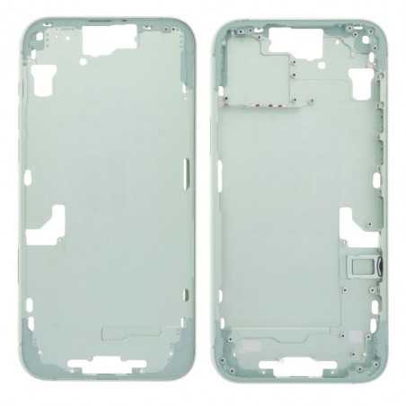 Middle Frame iPhone 15 with SIM Tray and Side Buttons for Apple | Green