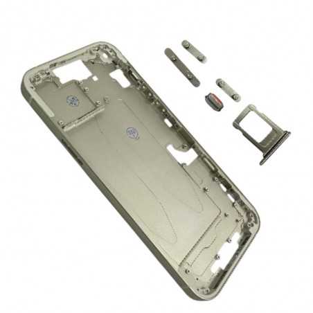Middle Frame iPhone 15 Plus Telaio con Carrello Sim e Tasti Laterali per Ap