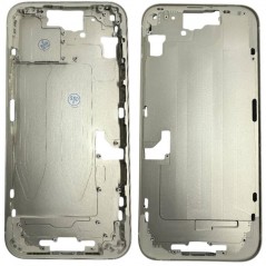Middle Frame iPhone 15 Plus Telaio con Carrello Sim e Tasti Laterali per Apple | Giallo