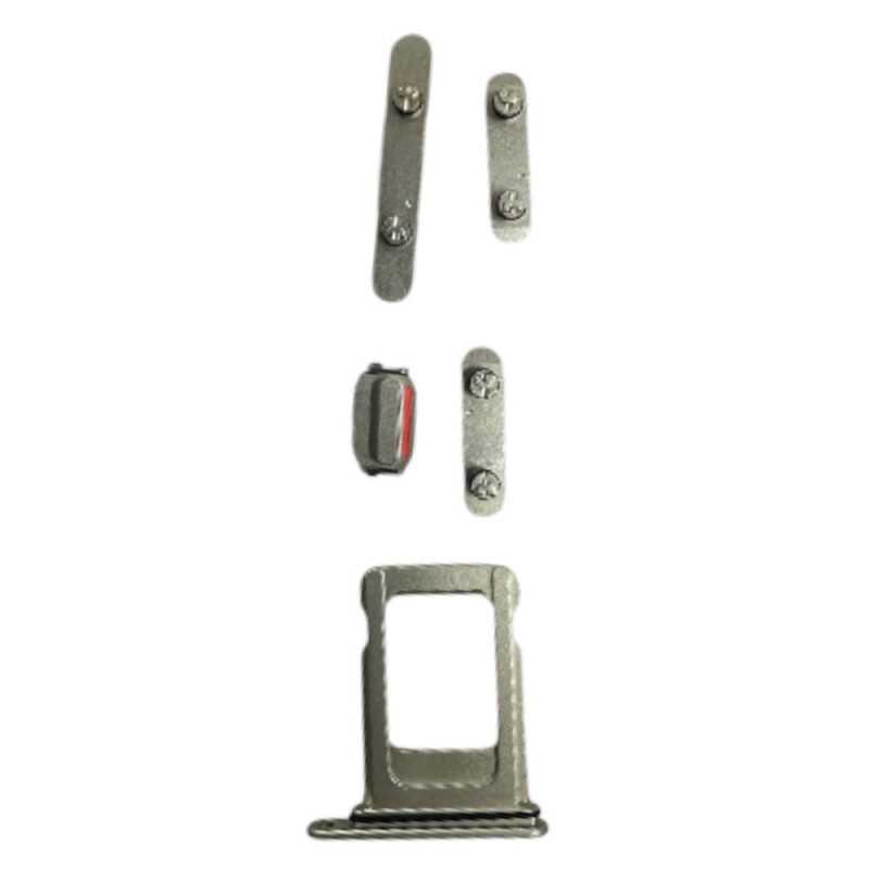 Middle Frame iPhone 15 Plus Telaio con Carrello Sim e Tasti Laterali per Apple | Giallo