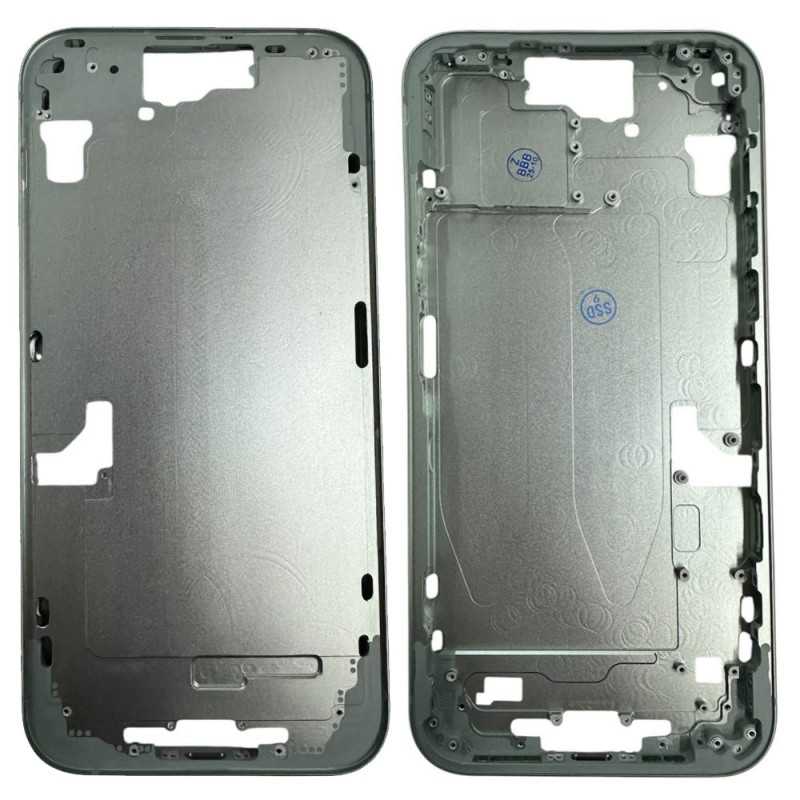 Middle Frame iPhone 15 Plus with SIM Tray and Side Buttons for Apple | Green
