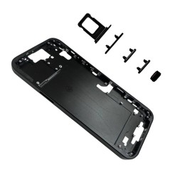 Middle Frame iPhone 15 Plus with SIM Tray and Side Buttons for Apple | Black