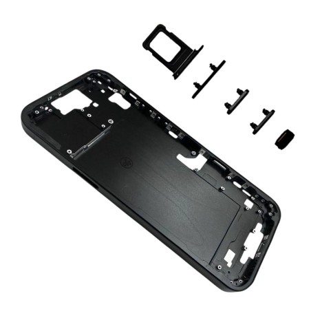Middle Frame iPhone 15 Plus Telaio con Carrello Sim e Tasti Laterali per Ap