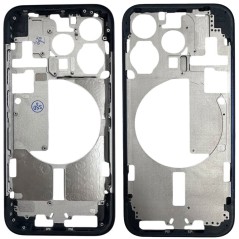 Middle Frame iPhone 15 Pro Telaio con Carrello Sim e Tasti Laterali per Apple | Blue