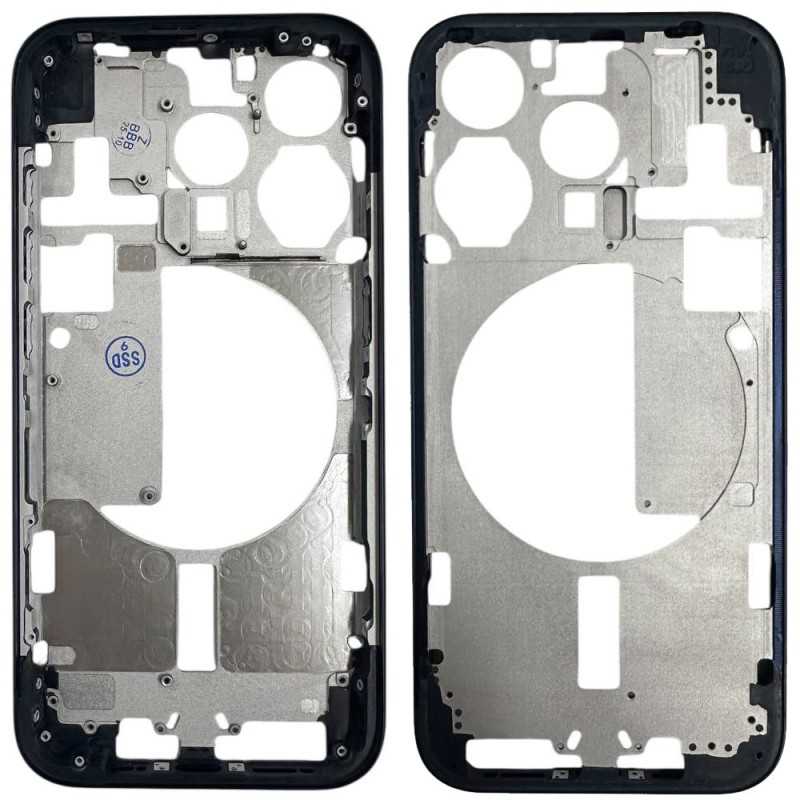 Middle Frame iPhone 15 Pro with SIM Tray and Side Buttons for Apple | Blue