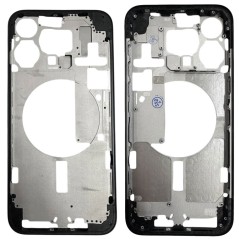 Middle Frame iPhone 15 Pro Max Telaio con Carrello Sim e Tasti Laterali per Apple | Nero