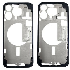 Middle Frame iPhone 15 Pro Max Telaio con Carrello Sim e Tasti Laterali per Apple | Blue
