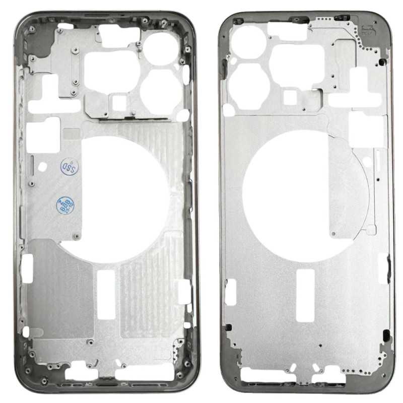 Middle Frame iPhone 15 Pro Max with SIM Tray and Side Buttons for Apple | Natural