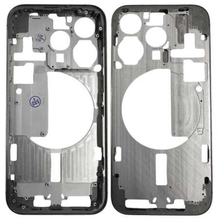 Middle Frame iPhone 15 Pro Telaio con Carrello Sim e Tasti Laterali per Apple | Natural