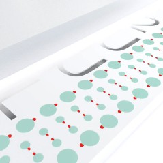 2UUL DA30 Adesivo Per Protezione Fotocamera SET 500 pezzi Ø 7mm + SET 500 pezzi Ø 12mm