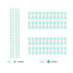 Adesivo Per Protezione Fotocamera Ø 7mm LOTTO 100 pezzi