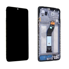 Xiaomi Service Pack Original LCD Display + Frame For Redmi 13C 4G 5G / Poco C65 4G | BLACK