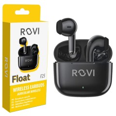 Rovi F25 FLOAT TWS True Wireless Bluetooth Headset Black
