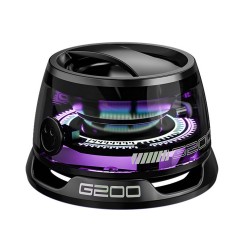 Altoparlante Bluetooth Magnetico G200 Luce a Colori multi-RGB e Supporto per Telefono Magbeat Impermeabile Nero