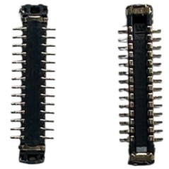 Charge board flex connector on the BOARD FLEX iPhone 14 / 14 PLUS (28 PIN)