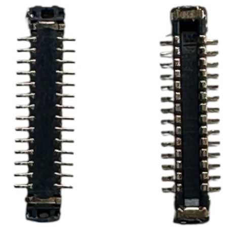 Charge board flex connector on the BOARD FLEX iPhone 14 / 14 PLUS (28 PIN)