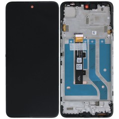  Motorola SERVICE PACK Display LCD ORIGINALE Frame Per Edge 20 Lite Bla