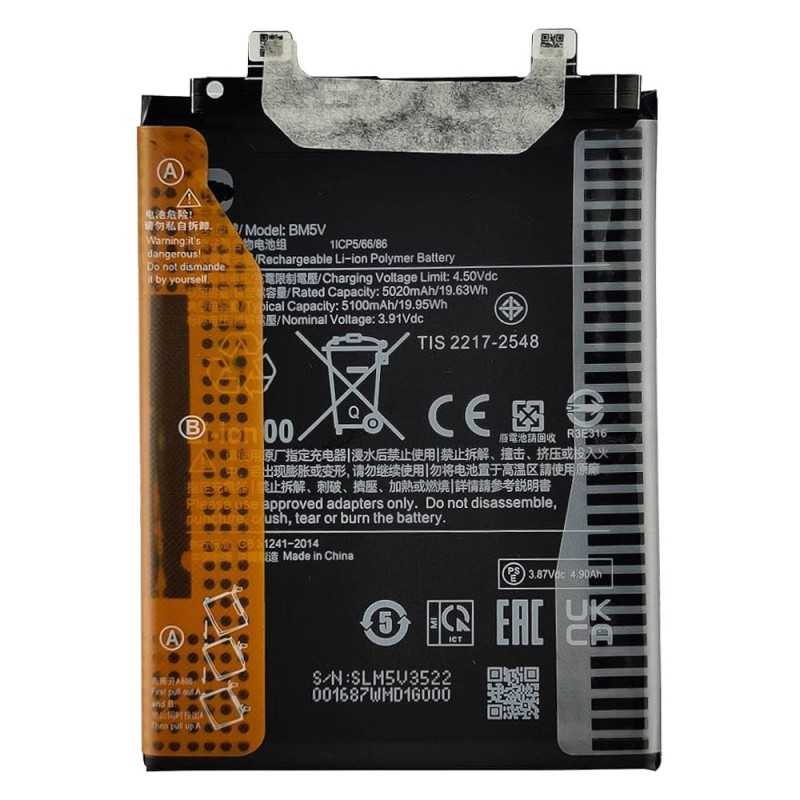 Xiaomi Service Pack Batteria BM5V Originale per Redmi Note 13 Pro 5G 