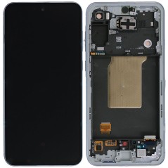 Samsung Service Pack Original LCD Display + Frame Galaxy A55 5G 2024 A556 | BLU ICE&nbsp;ASSEMBLED