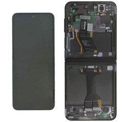 Samsung SERVICE PACK Display LCD ORIGINALE + Frame Galaxy Z Flip 5 5G 2023 F731 Blue Inner