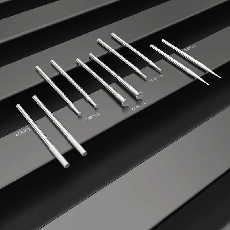 2UUL DA82 Replacement Tips for 2UUL Polish Drill Pen 10pcs/set