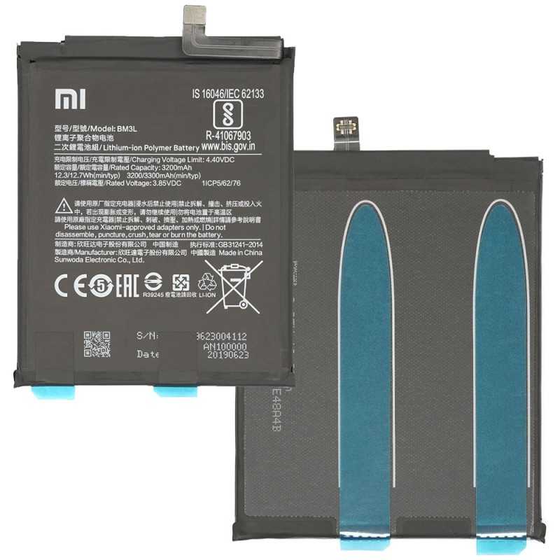 Xiaomi Service Pack Batteria BM3L Originale per Mi 9 | M1902F1G