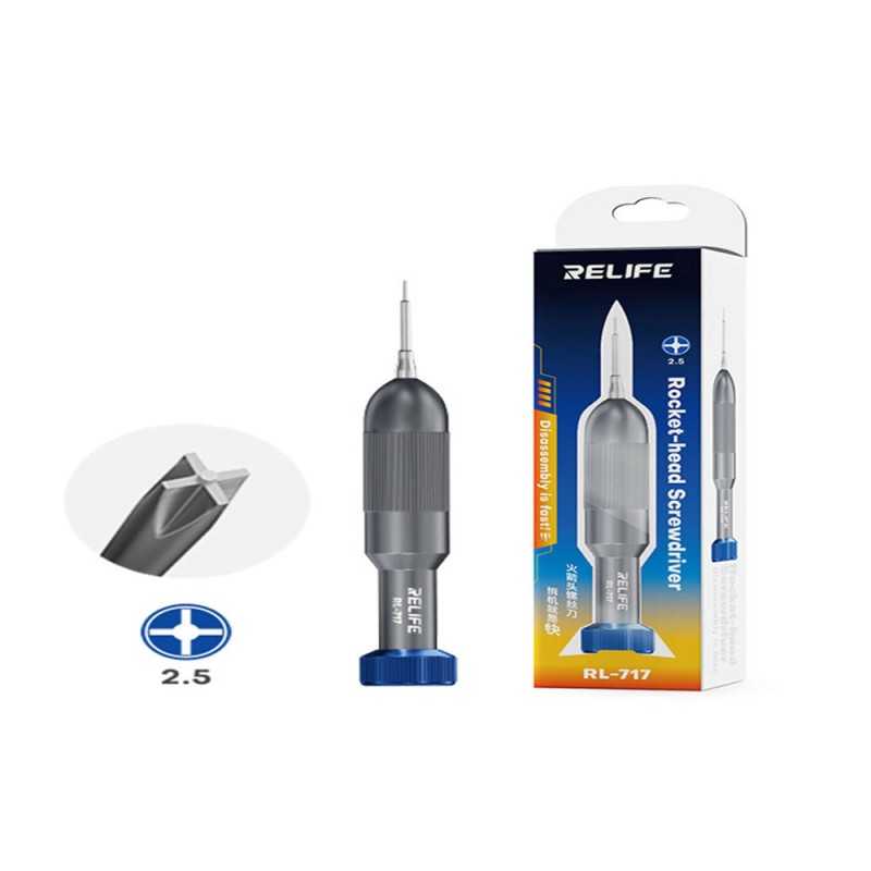 RELIFE RL-717A Set Cacciaviti Rocket Head Screwdriver 