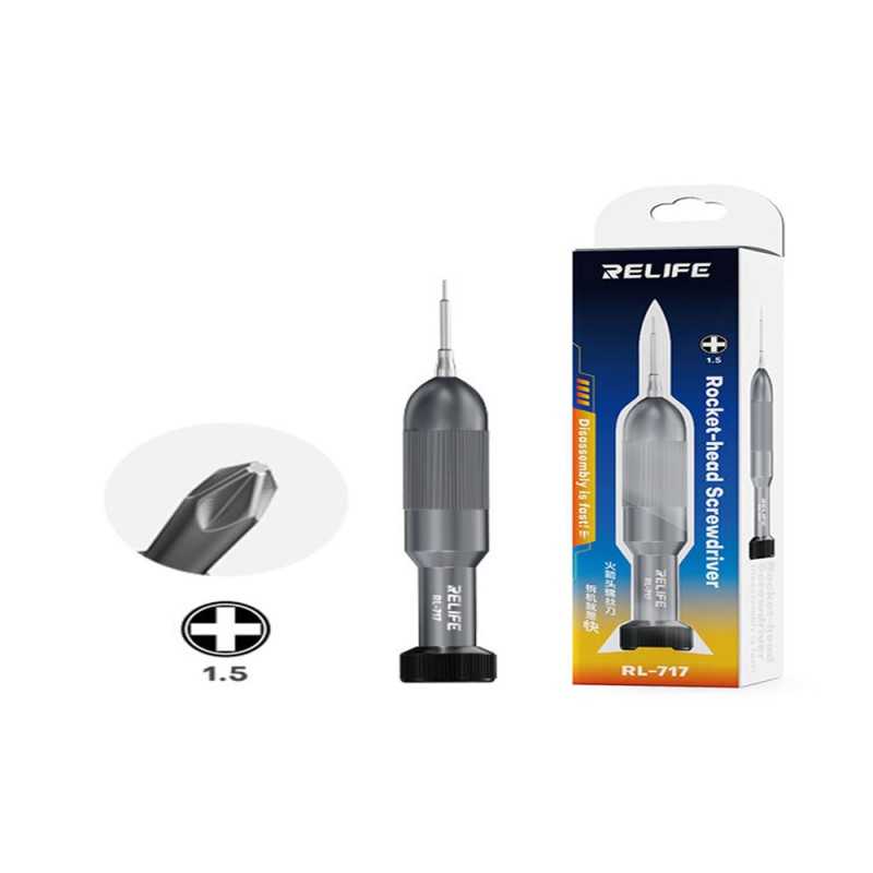 RELIFE RL-717A Set Cacciaviti 2D 5 in 1 | Rocket Head Screwdriver RELIFE RL-717A Set Cacciaviti 2D 5 in 1 | Rocket Head Screwdriver