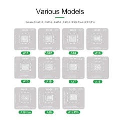 RELIFE RL 601MA Set di Riparazione per CPU Fixture Serie iPhone A11 A19 Pr
