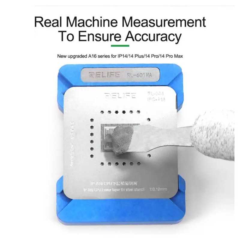 RELIFE RL-601MA CPU Repair Fixture Set/IP Series (A11-A19 Pro ) RELIFE RL-601MA CPU Repair Fixture Set/IP Series (A11-A19 Pro )