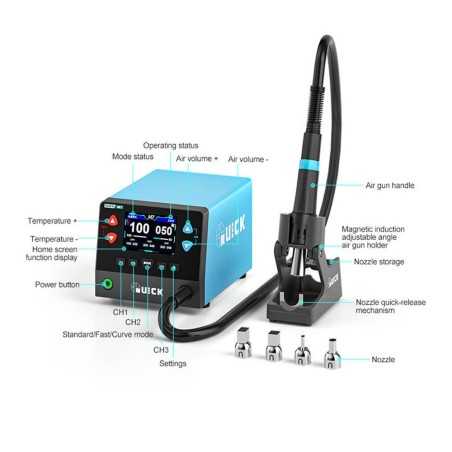 QUICK M7 Smart Lead-Free Soldering Station / European plug