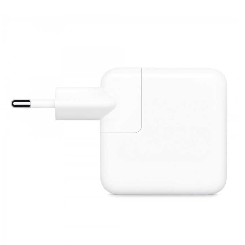 Alimentatore Apple USB-C 35W a Doppia Porta MW2K3ZM/A – Ricarica Rapida per iPhone, iPad e MacBook Air