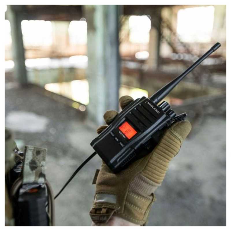 MIDLAND G13 PRO Ricetrasmittente DUAL BAND PMR446/LPD IPX4