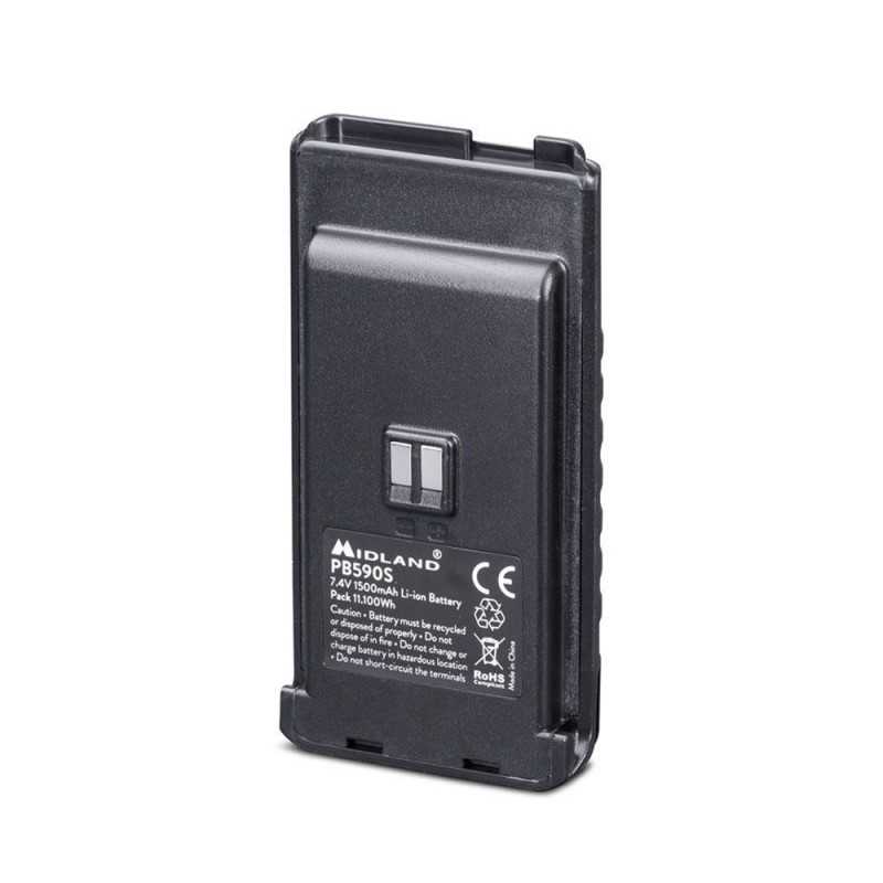 MIDLAND Pacco Batteria per Radio CT590S 7,4V 1500mAh PB509S MIDLAND Pacco Batteria per Radio CT590S 7,4V 1500mAh PB509S