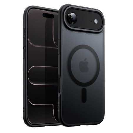 Custodia Protettiva iPhone 17 Air MagSafe con Protezione Vetro Fotocamera | Nero