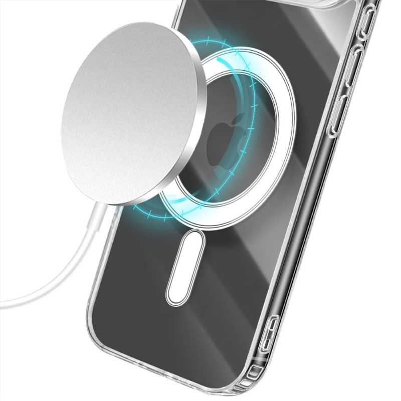 Custodia Protettiva iPhone 17 Air MagSafe con Protezione Vetro Fotocamera | Trasparente - BULK