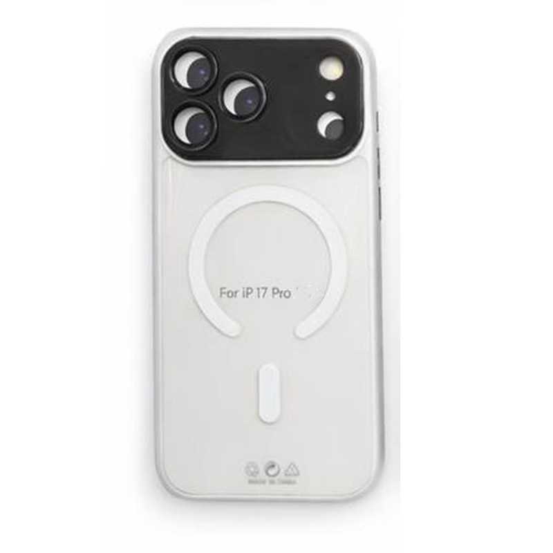 Custodia Protettiva iPhone 17 Pro MagSafe con Protezione Vetro Fotocamera | Bianco