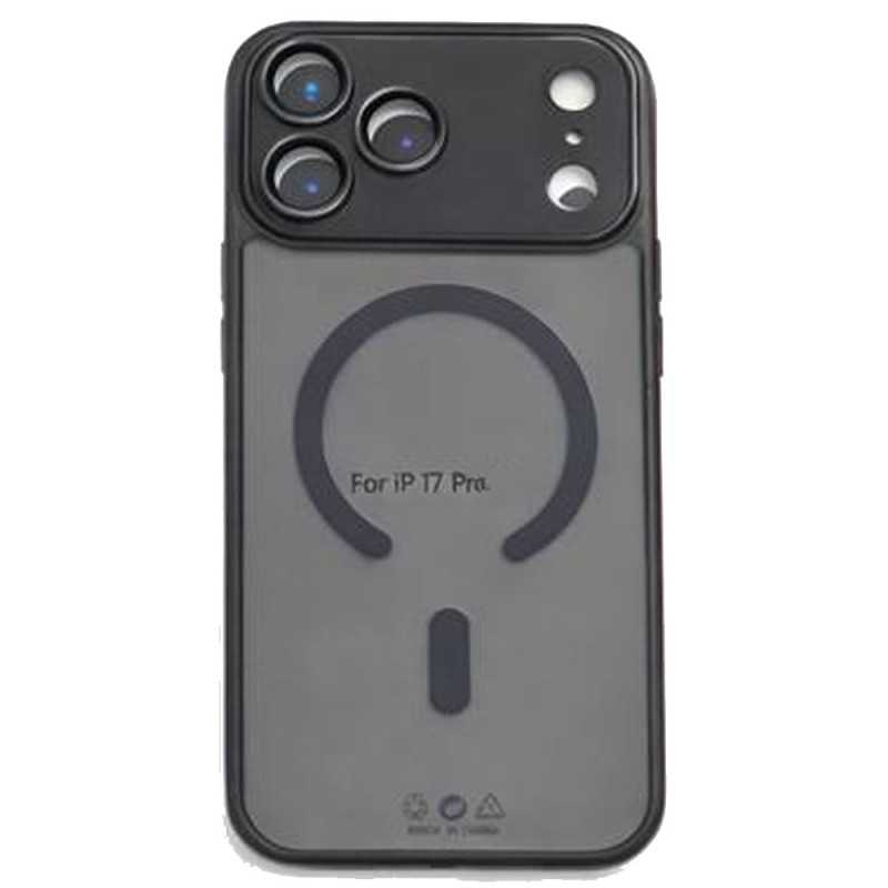 Custodia Protettiva iPhone 17 Pro MagSafe con Protezione Vetro Fotocamera | Nero